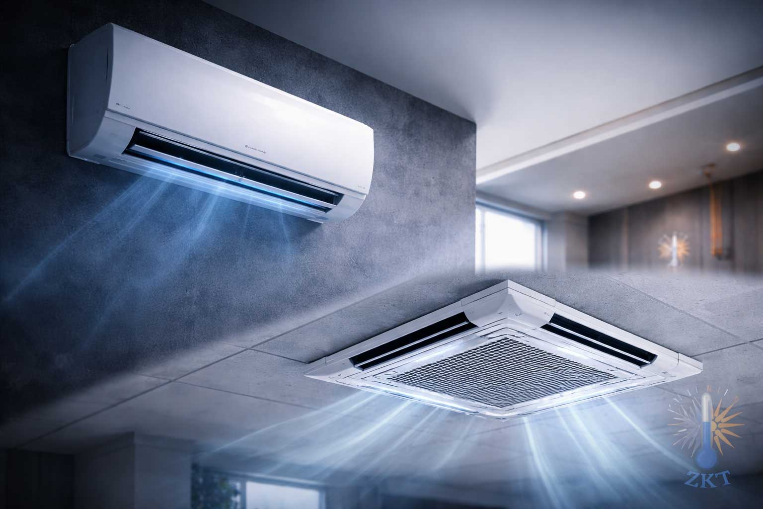 ZKT Kälte Klima Klimaanlage Wandgeräte Deckenkassette Leverkusen